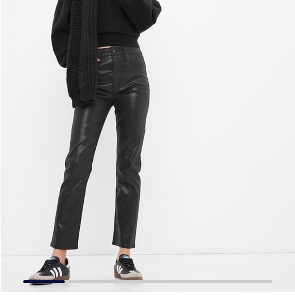 Gap Sky High Rise Foil Vintage Slim Jeans